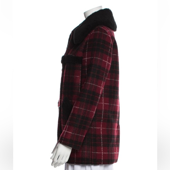 Red and black coach jacket. Pristine! - Picture 3 of 6